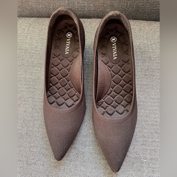 VIVIAIA Deborah Pointed-Toe Stress Free Wedge Heels - Picture 3 of 8